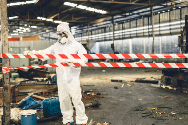 Professional Crime Scene Cleanup technician working in Battle Creek, NE